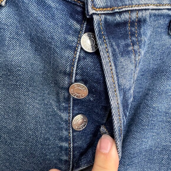 GRLFRND super high rise stretch slim piper jeans size 28 - Picture 3 of 9